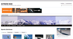 Desktop Screenshot of extreme-ride.com